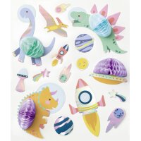 folia Sticker boule en papier DINO-MITE
