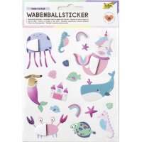 folia Sticker boule en papier DINO-MITE