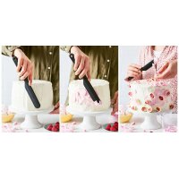 Gastro Max Spatule à pâtisserie en silicone,...