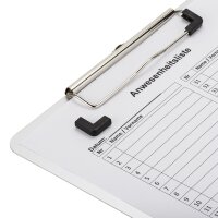 Läufer Porte-bloc à pince, en aluminium, A4,...