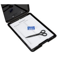 Läufer Porte-bloc à pince avec compartiment...