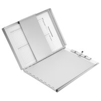 Läufer Porte-formulaire, en aluminium, avec compartiment