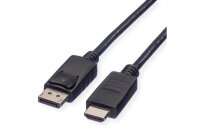 ROLINE DisplayPort-HDMI Kabel 11.04.5781 Black, ST/ST,...