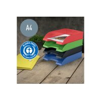 LEITZ Briefkorb Recycle A4 5227-50-50 grün, C02 neutral