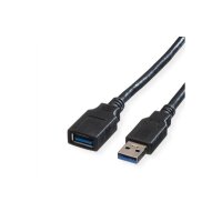 ROLINE USB-A-A, Verlängerungskabel 11.02.8978 Black,...