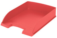 LEITZ Corbeille Courrier Recycle A4 5227-50-20 rouge, CO2...