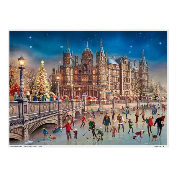 SELLMER Calendrier de lavent 300 334 Schweriner Schloss