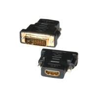 ROLINE DVI-D (24+1) - HDMI Adapter 12.03.3116 Black,...