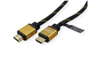 ROLINE HDMI High Speed Kabel, Eth. 11.04.5506 Gold, ST...