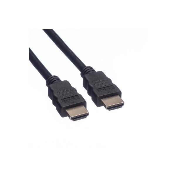 ROLINE HDMI High Speed Kabel, Eth. 11.04.5542 Black, ST/ST, 2160p, 3D 2m