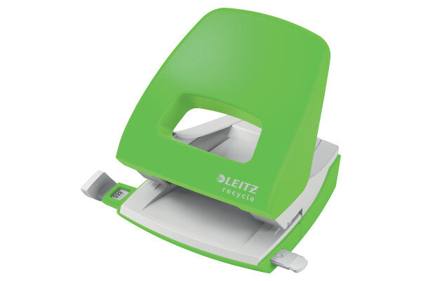 LEITZ Locher NeXXt Recycle 5003-00-55 grün, C02 neutral 30 Blatt