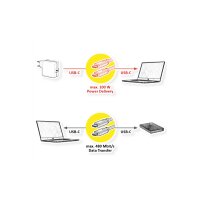 VALUE USB-C-C, Lade & Datenkabel 11.99.8309 Black,...