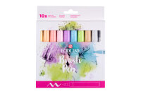 TALENS Ecoline Brush Pen Set 11509811 ass. Pastel 10...