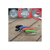 LEITZ Heftgerät Mini NeXXT Recycle 5617-00-25 rot,...