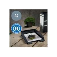 LEITZ Briefkorb Recycle A4 5227-50-95 schwarz, CO2 neutral