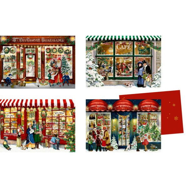 COPPENRATH Mini Adventskalender 72233 Weihnachtsl&auml;den Barbara Behr