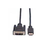 ROLINE DVI-HDMI Kabel (18+1) 11.04.5522 Black, ST/ST, 2m