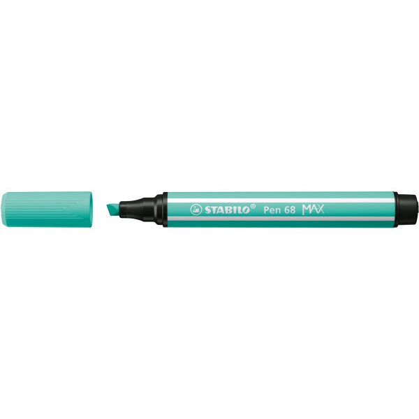 STABILO Stylo Fibre 68 MAX 2+5mm 768/13 vert glacé