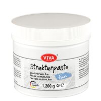ViVA DECOR Strukturpaste fein, weiss, 1.200 g