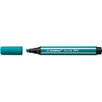STABILO Stylo Fibre 68 MAX 2+5mm 768/51 bleu turquoise