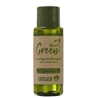 HELLMA Green Mini-Duschgel & Shampoo, 30 ml