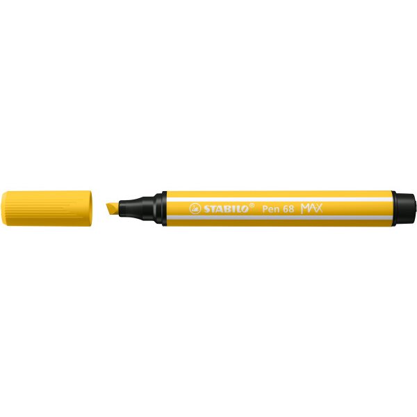 STABILO Stylo Fibre 68 MAX 2+5mm 768/44 jaune