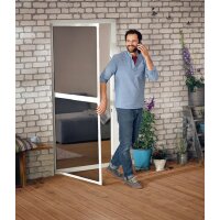 tesa Fliegengitter ALU FALT für Türen, anthrazit