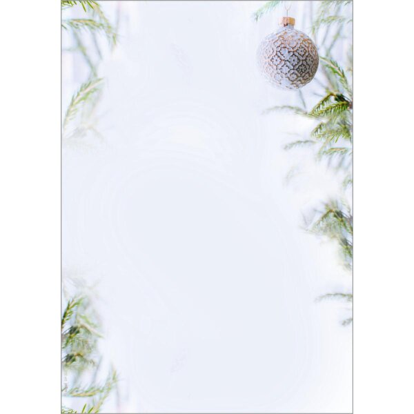 sigel Weihnachts-Motiv-Papier Christmas in rose gold, A4