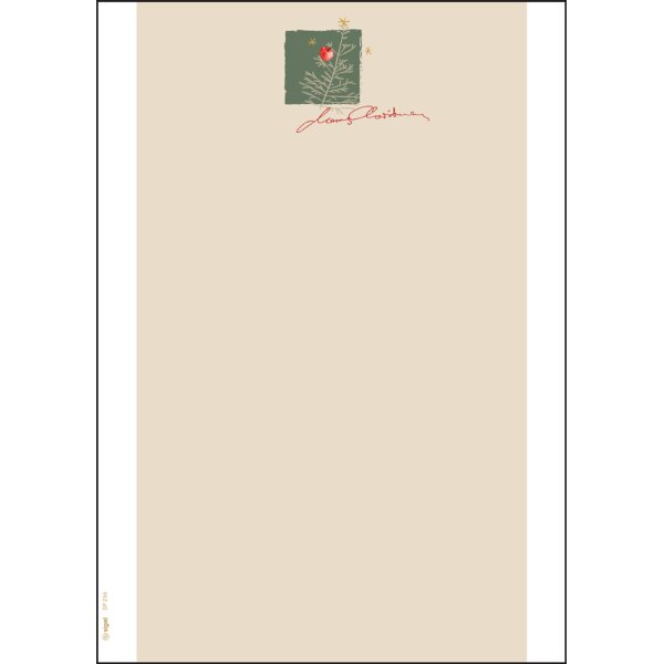 sigel Weihnachts-Motiv-Papier Christmas in rose gold, A4