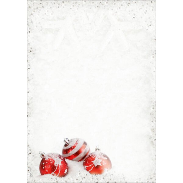 sigel Weihnachts-Motiv-Papier Christmas in rose gold, A4