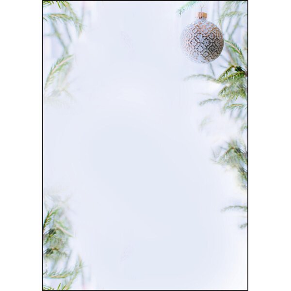 sigel Weihnachts-Motiv-Papier Christmas in rose gold, A4