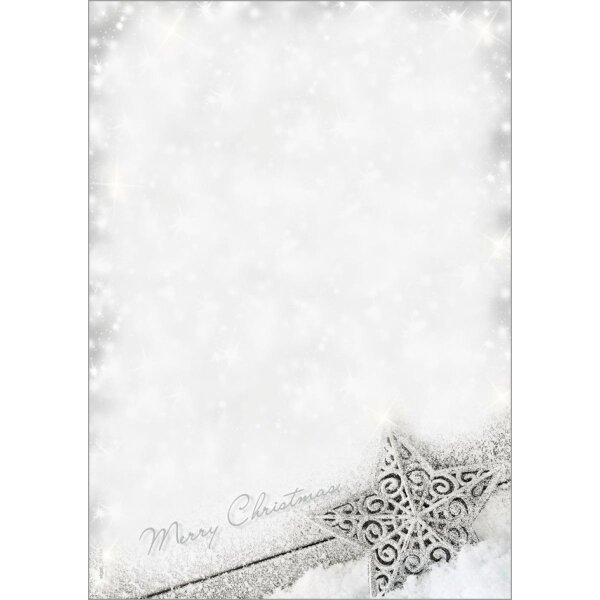 sigel Weihnachts-Motiv-Papier Christmas in rose gold, A4