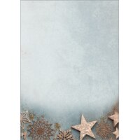 sigel Weihnachts-Motiv-Papier Christmas in rose gold, A4