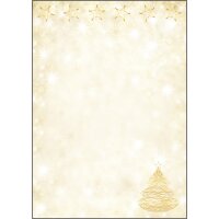 sigel Weihnachts-Motiv-Papier Christmas in rose gold, A4