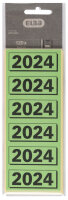 ELBA Etiquette imprimée pour classeur 2024, vert
