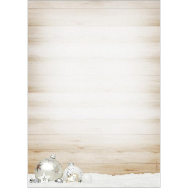 sigel Weihnachts-Motiv-Papier Cozy Christmas, A4, 90 g qm