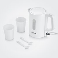 SEVERIN Reise-Wasserkocher WK 3462, 0,5 Liter, weiss