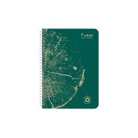 CLAIREFONTAINE Cahier spirale Forever A5 68416C ass., ligné 60 feuil.