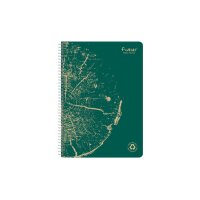 CLAIREFONTAINE Spiralheft Forever A4 68406C ass., liniert 60 Blatt