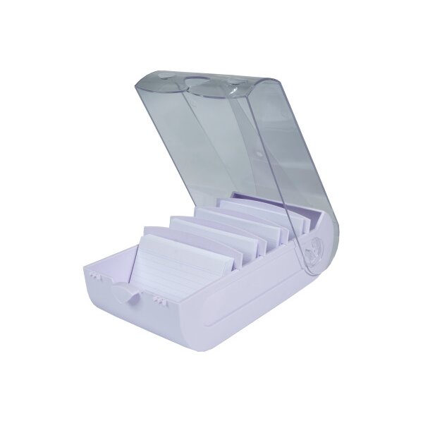 EXACOMPTA Caisse defischier Bunny A7 5346423D mauve 13.2x8.5x25cm