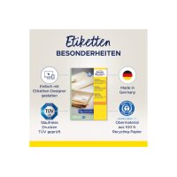 AVERY ZWECKFORM Etiquettes 210x297mm LR3478 recycling 100...
