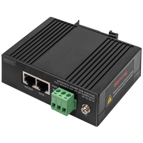 DIGITUS Industrial Gigabit Ethernet PoE Injektor