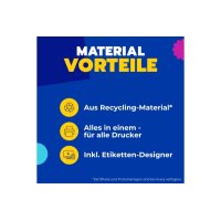 AVERY ZWECKFORM Adressetiketten 99,1x38,1mm LR7163100...