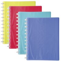 EXACOMPTA Recharge pochettes pour porte-vues Linicolor, A4