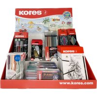Kores Thekendisplay Metallic-Serie, Karton-Display,...