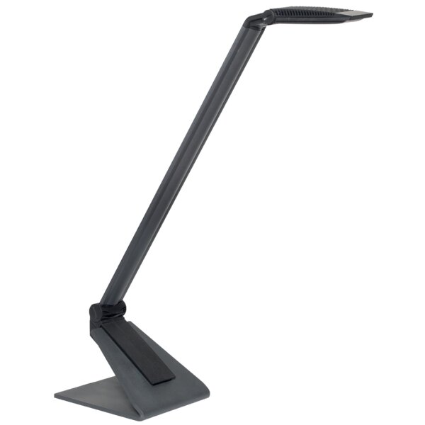 MAUL Lampe de bureau à LED MAULsolaris, socle, anthracite