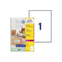 AVERY ZWECKFORM Adressetiketten 199,6x289,1mm LR7167100...