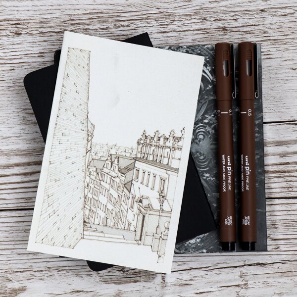 uni-ball Set dinstruments décriture pin, coffret de 8