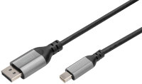 DIGITUS Câble adaptateur DisplayPort 8K 1.4, mini...