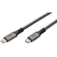 DIGITUS Câble de raccordement USB 4.0, USB-C -...